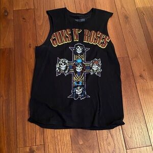 Guns N’Roses sleevless T-shirt ladies size S